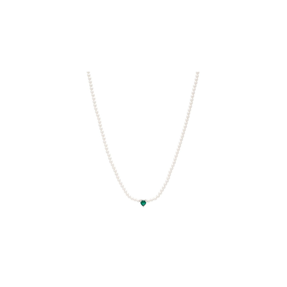 G. PERLAS 3 MM CON CZ CORAZON CENTRO - GA1723R/16