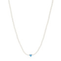 G. PERLAS 3 MM CON CZ CORAZON CENTRO - GA1723R/18