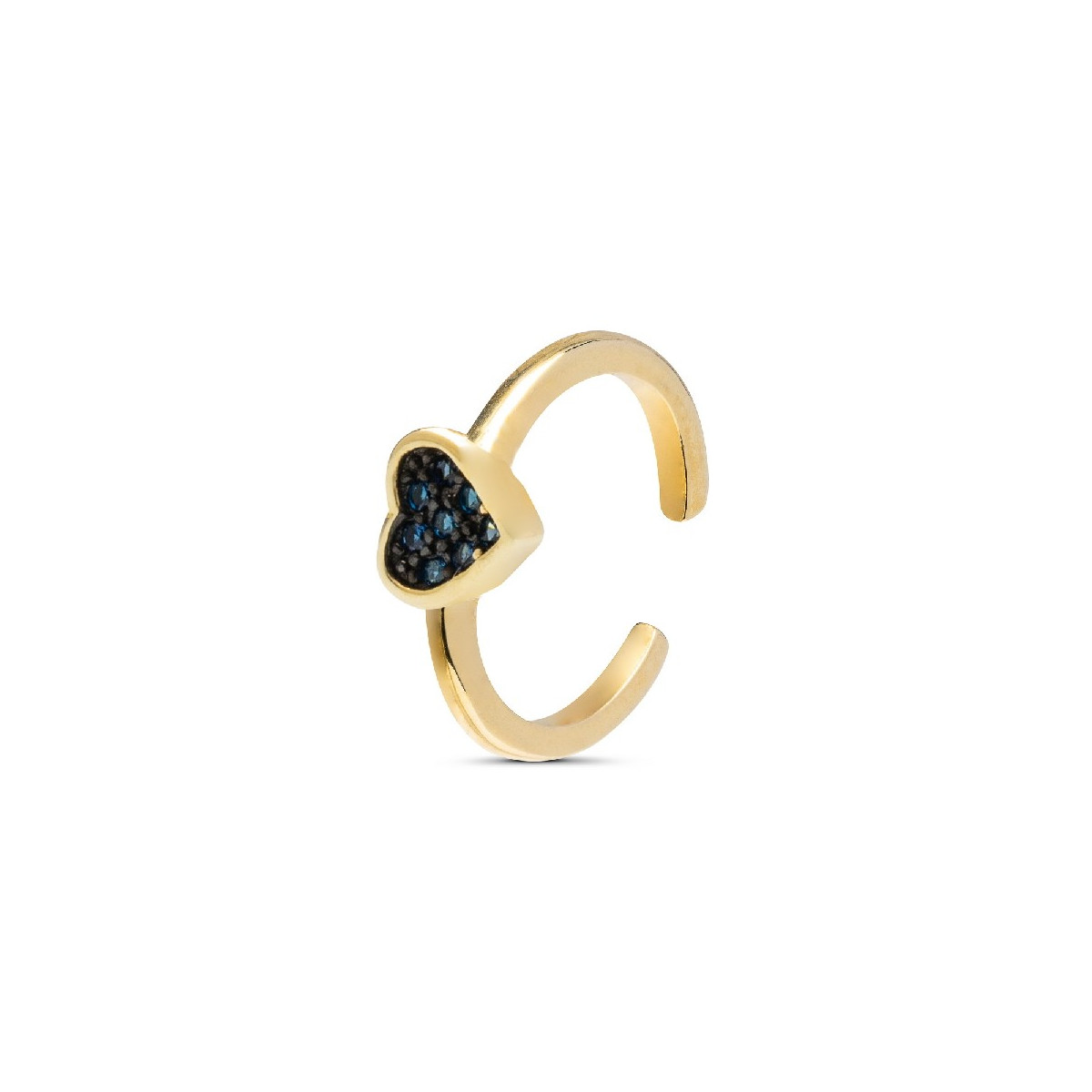 PENDIENTE EAR CUFF CORAZON CZ - PE6040CH/03