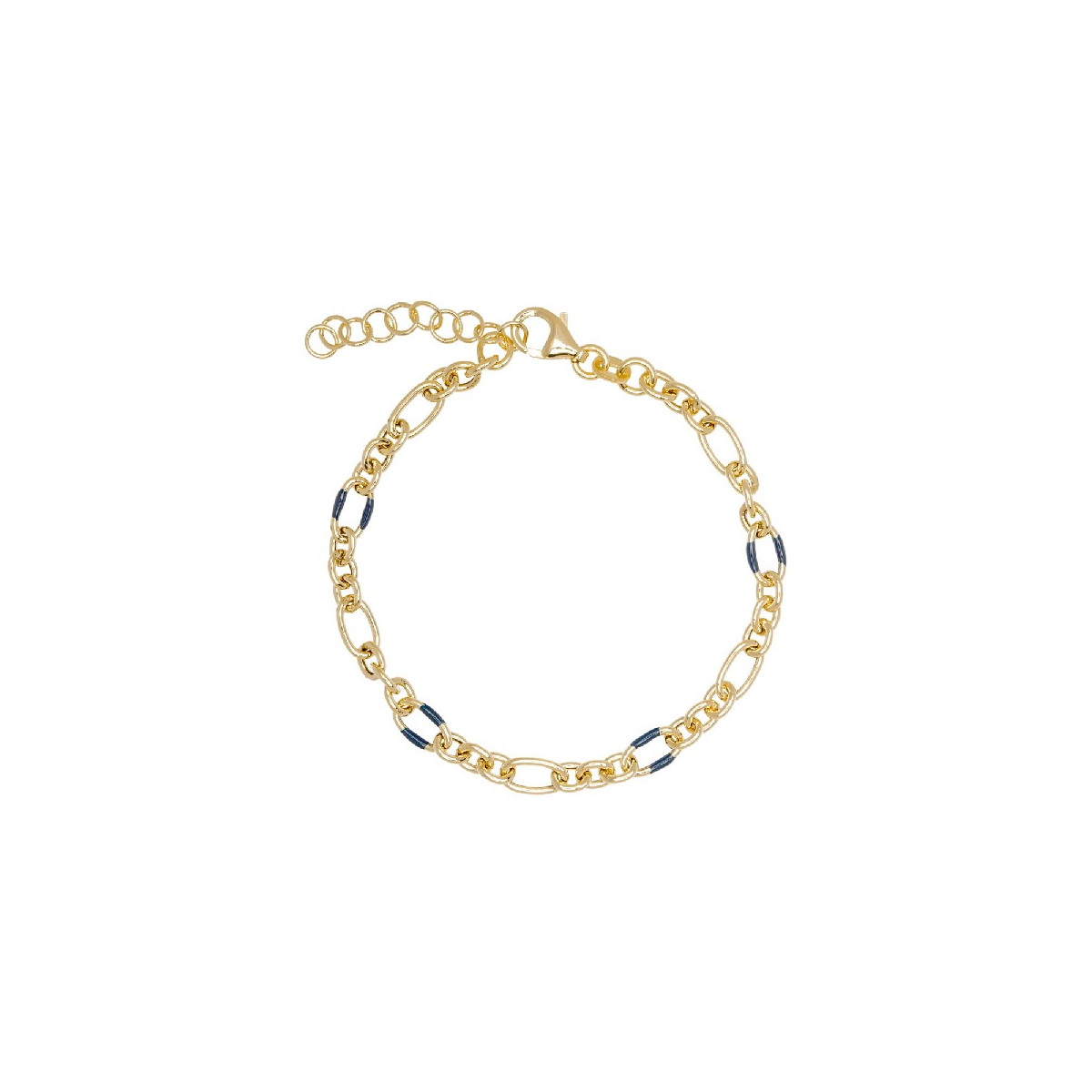 PULSERA ESLABON OVAL PEQUEÑO ESMALTE - PU5440CH/03