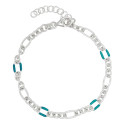 PULSERA ESLABON OVAL PEQUEÑO ESMALTE - PU5440R/16