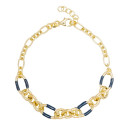 PULSERA ESLABONES OVALES ESMALTE - PU5441CH/03