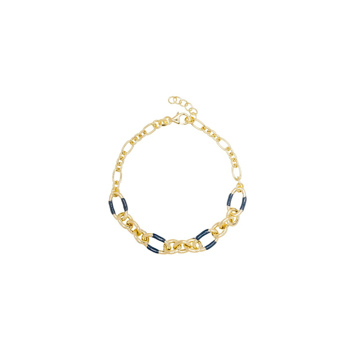 PULSERA ESLABONES OVALES ESMALTE - PU5441CH/03