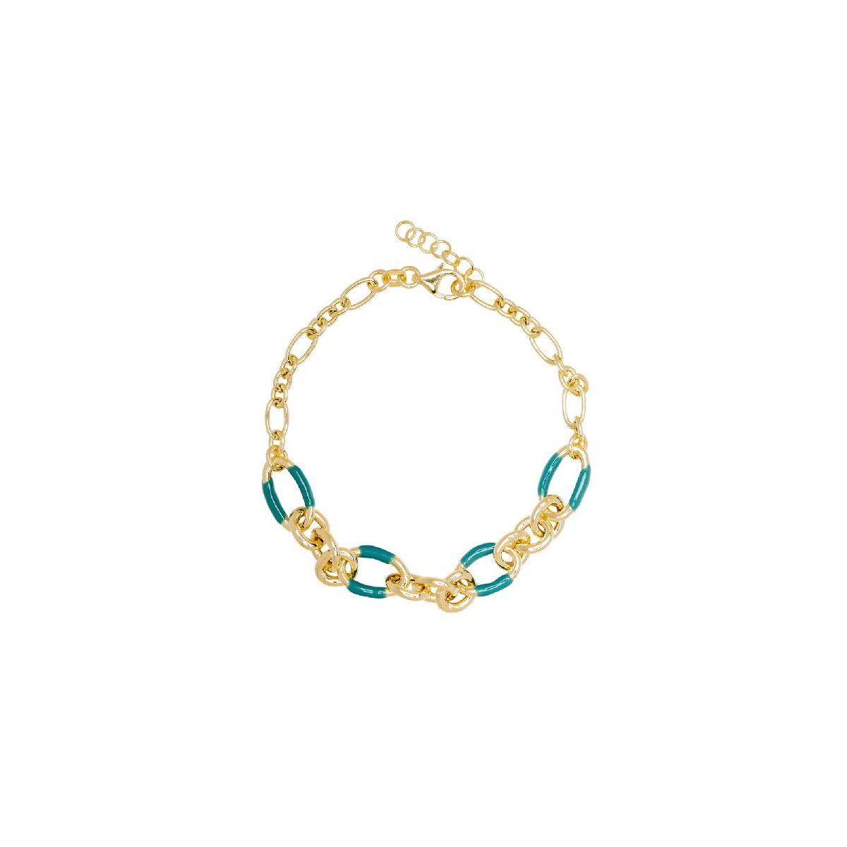 PULSERA ESLABONES OVALES ESMALTE - PU5441CH/16