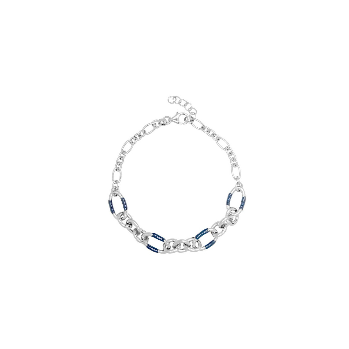 PULSERA ESLABONES OVALES ESMALTE - PU5441R/03