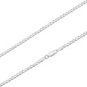 CADENA BARBADA HUECA ANCHO 3 MM - CA1456/40 CADENA BARBADA HUECA ANCHO 3 MM - CA1456/40