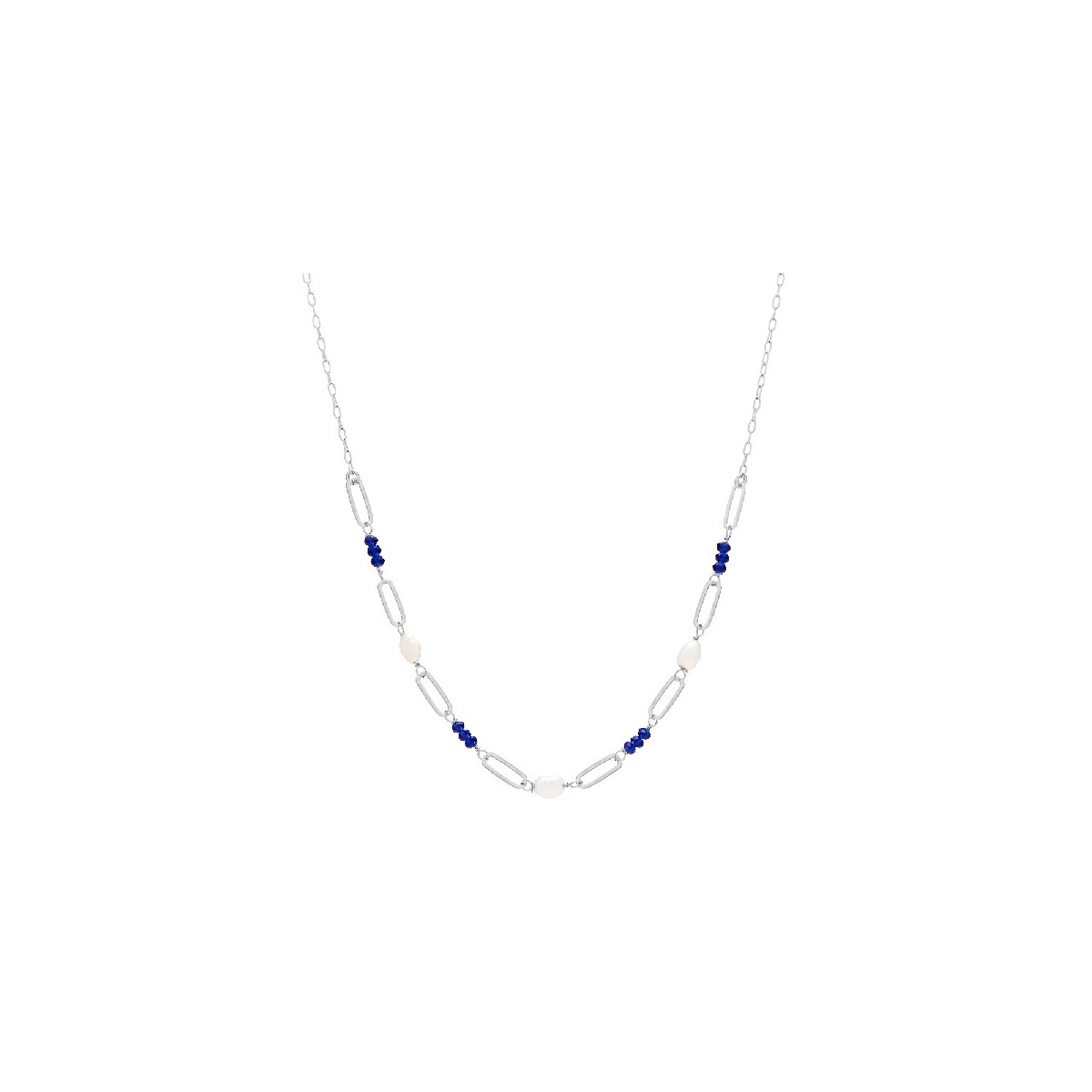 G. PERLA NATURAL+AZUL ZAFIRO+ESLABON REC - GA1703R/36/03
