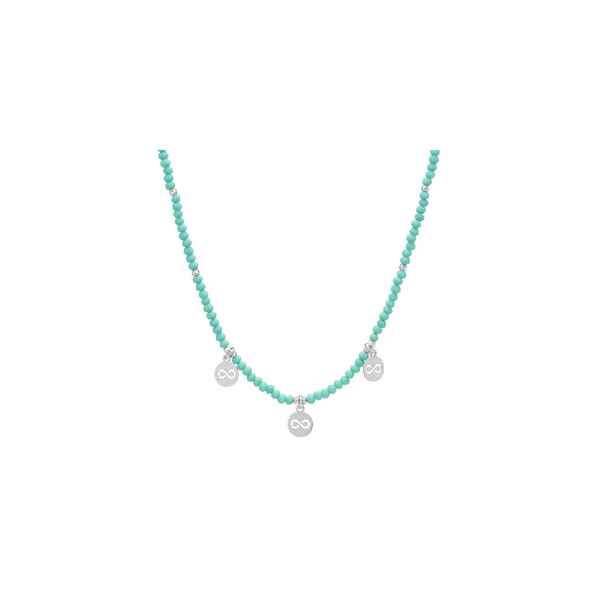 G.PIEDRAS COLORES + CIRCULO CON INFINITO - GA1725R/15