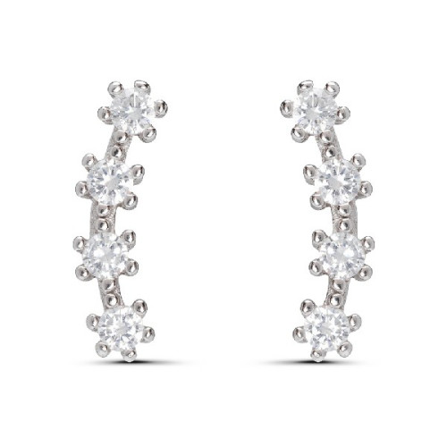 PENDIENTE 4 FLORES CIRCONITAS EN LINEA - PE6058R/04