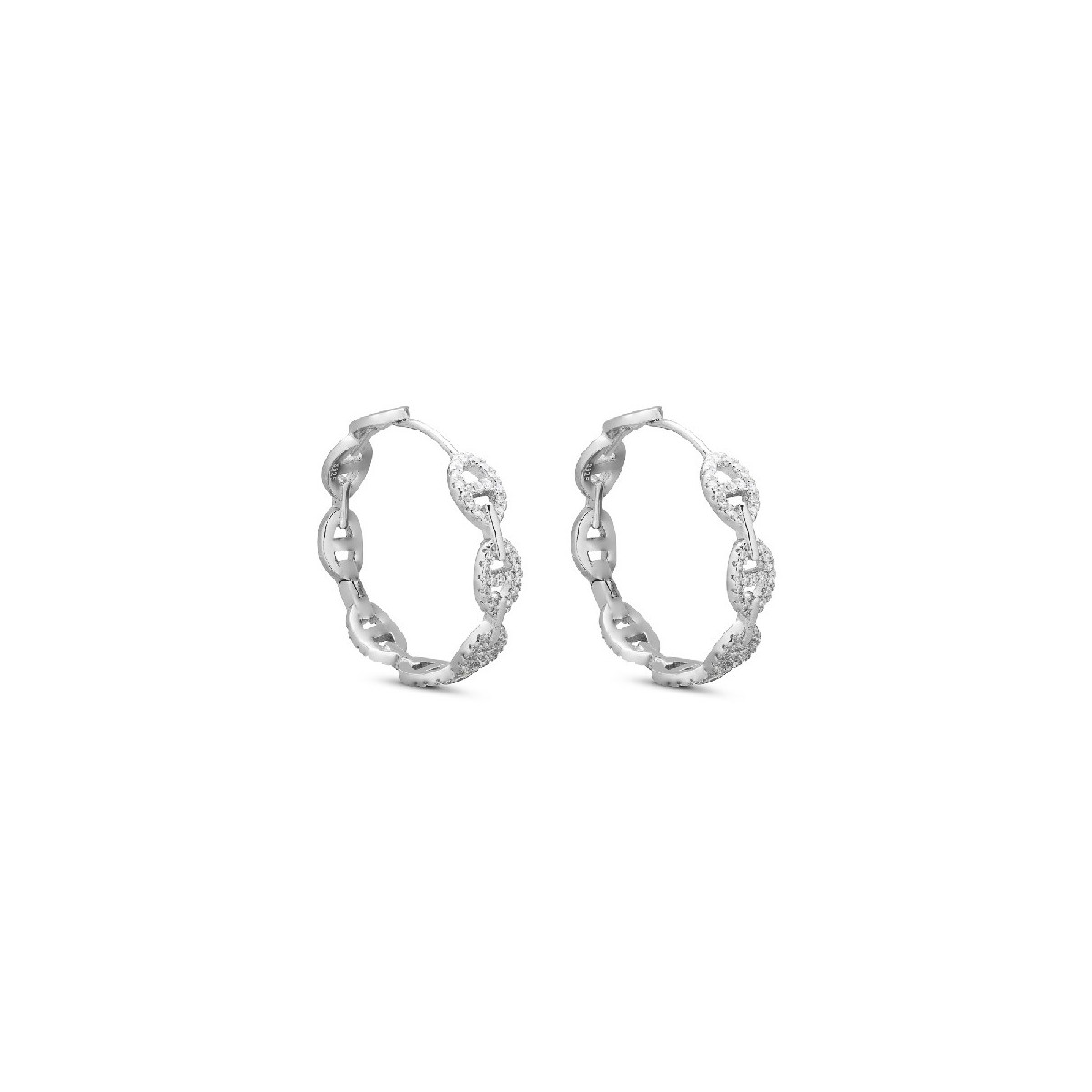 PENDIENTE ARO CALABROTES CZ - PE6069R