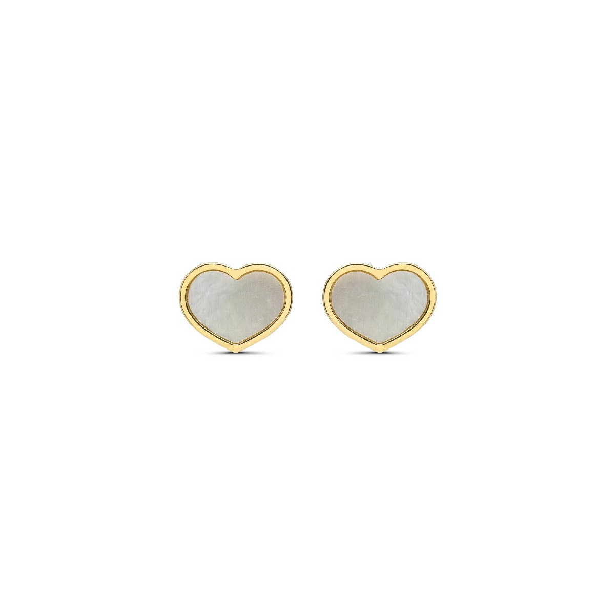 PENDIENTE CORAZON CON NACAR - PE6077CH