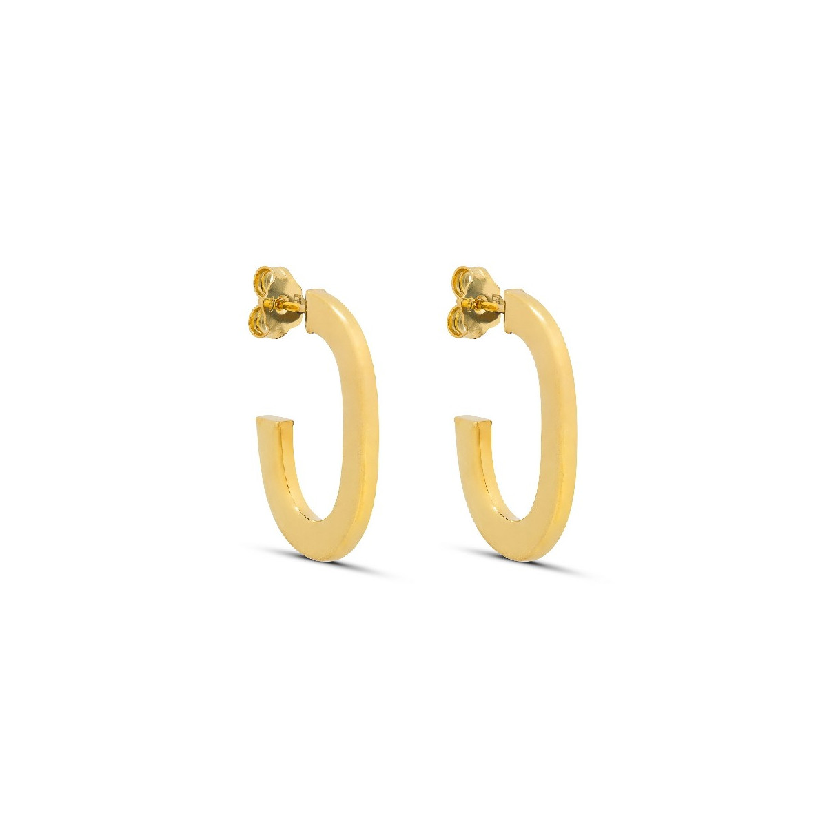 PENDIENTE ARO OVAL PRESION TUBO 2 X 4 - PE6082CH