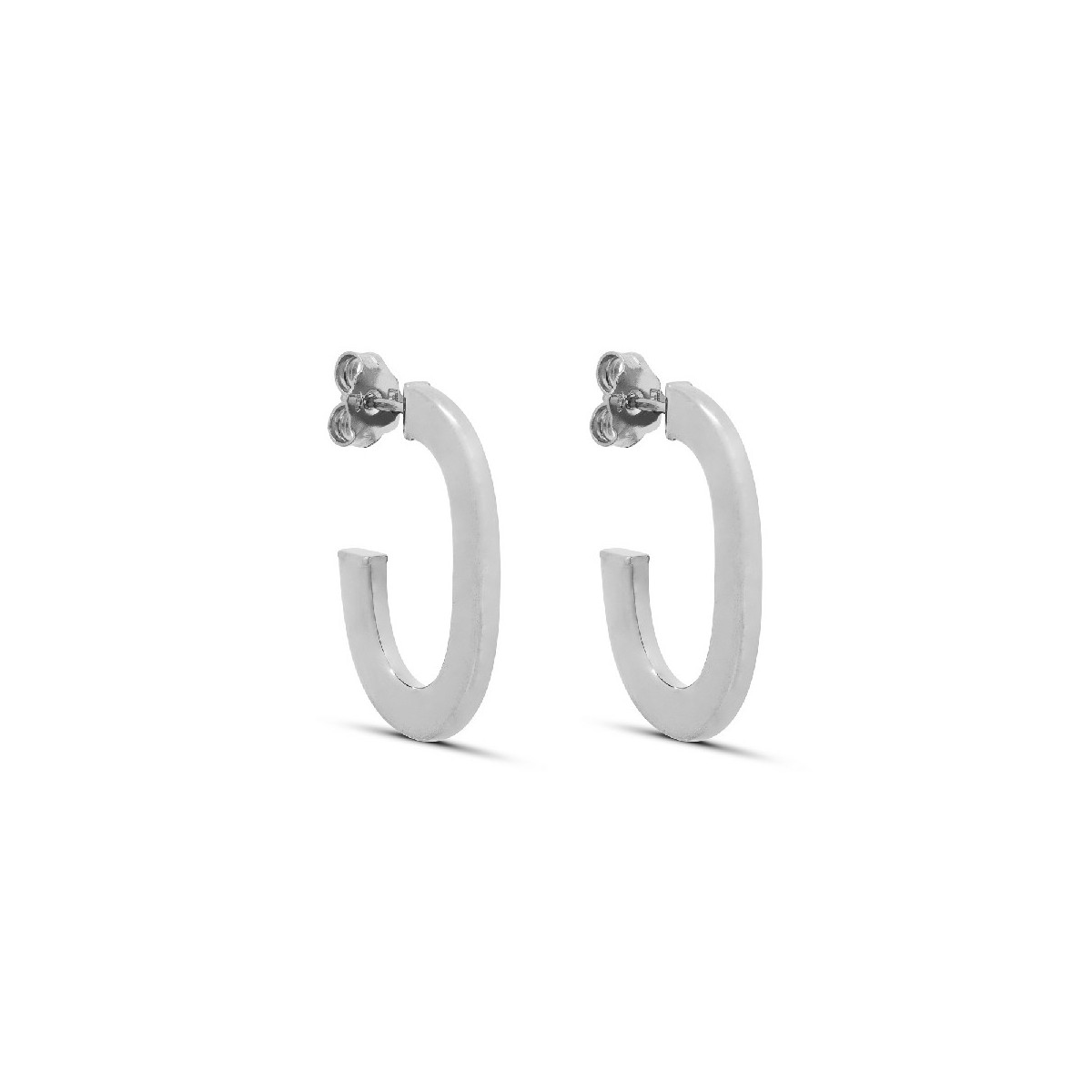 PENDIENTE ARO OVAL PRESION TUBO 2 X 4 - PE6082R