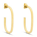 PENDIENTE ARO OVAL 35 X 20MM TUBO 2 X 2 - PE6085CH