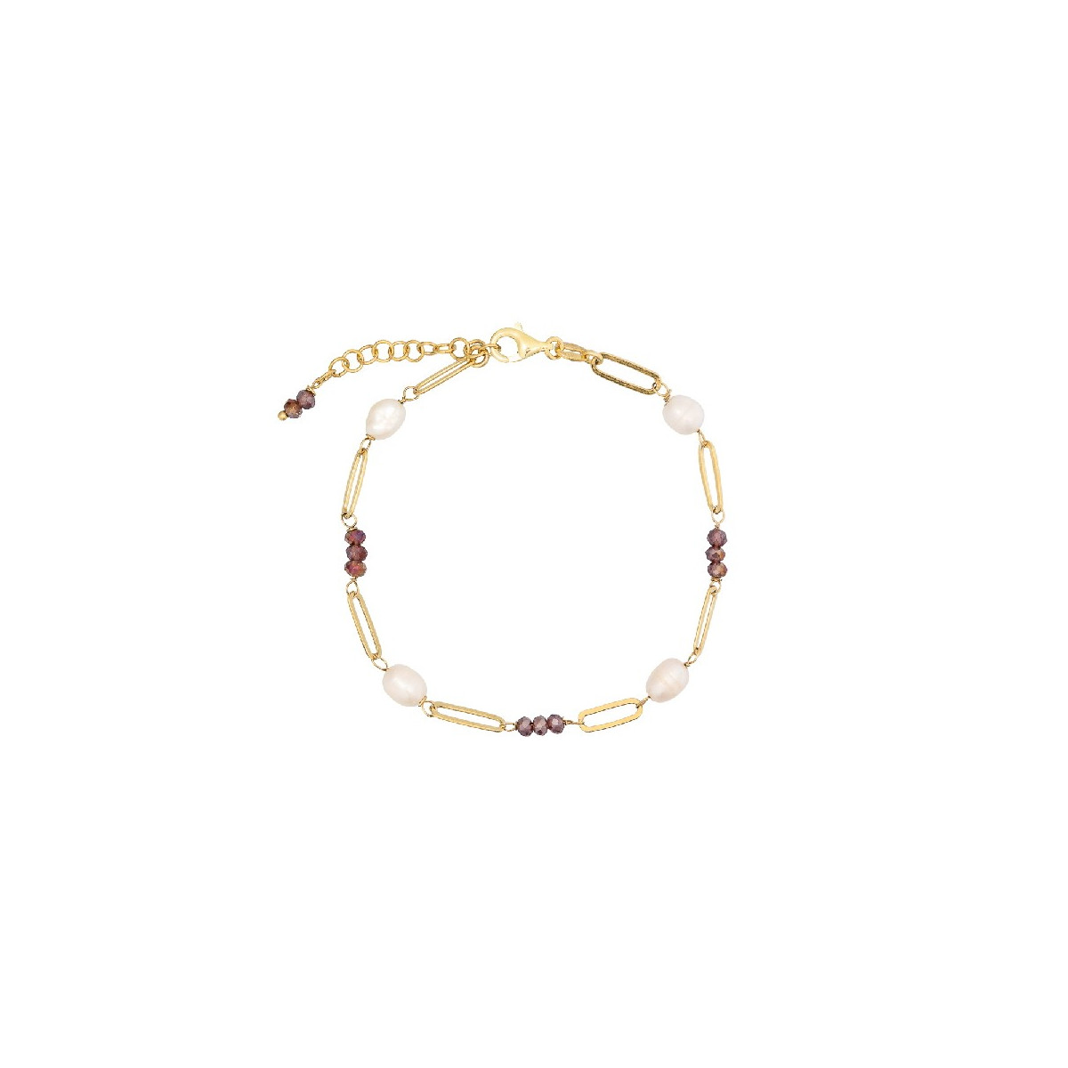 P. PERLA NATURAL+ AMATISTA +ESLABON REC - PU5362CH/36/01