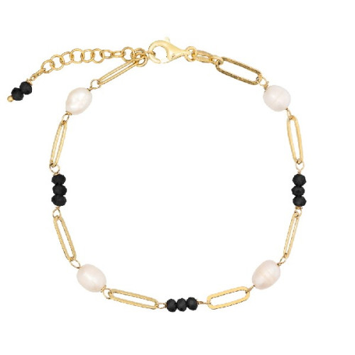 P. PERLA NATURAL+ ONIX +ESLABON REC - PU5362CH/36/10