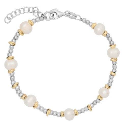 P. BOLAS PERLAS EN LINEA BICOLOR - PU5375R/36