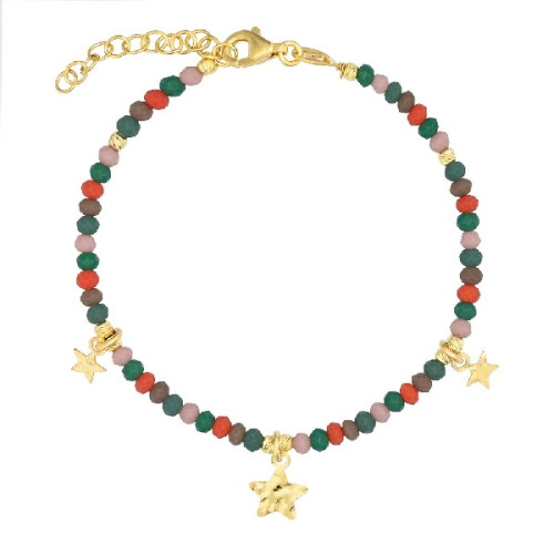 PULSERA PIEDRAS COLORES ESTRELLAS MARTELE - PU5424CH/24