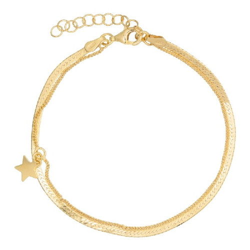 PULS. DOBLE PLANA + CADENA CON ESTRELLA - PU5426CH