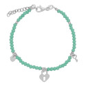 PULSERA PIEDRAS COLORES CANDADO - PU5438R/15