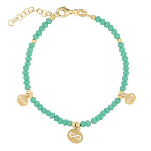 PULSERA PIEDRAS COLORES INFINITOS COLGANDO - PU5446CH/15