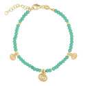 PULSERA PIEDRAS COLORES INFINITOS COLGANDO - PU5446CH/15