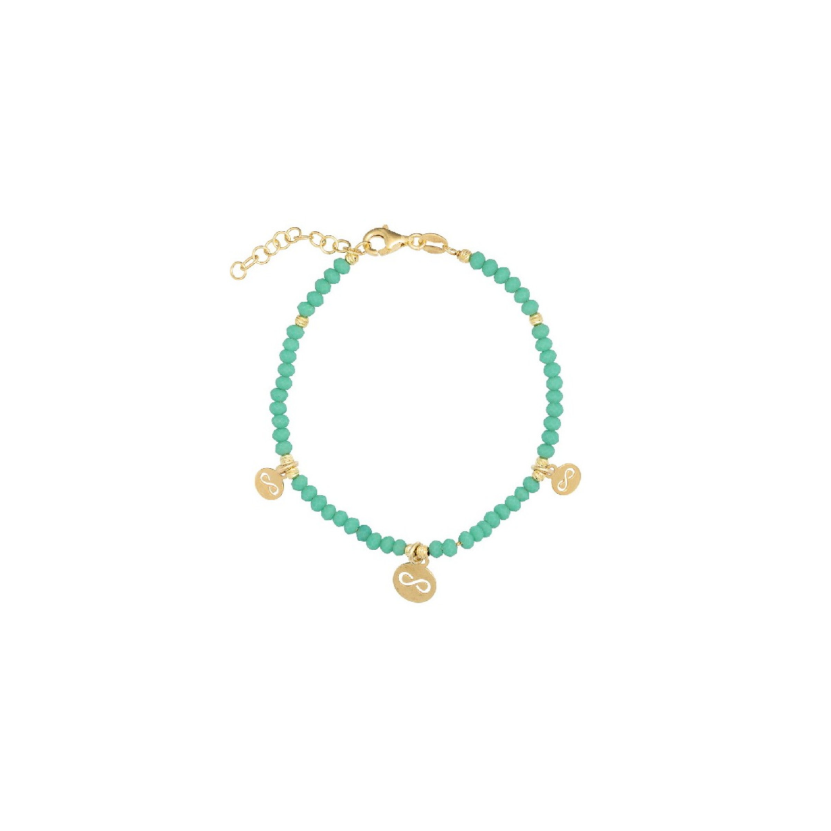 PULSERA PIEDRAS COLORES INFINITOS COLGANDO - PU5446CH/15