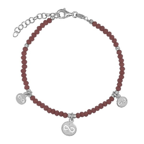 PULSERA PIEDRAS COLORES INFINITOS COLGANDO - PU5446R/01