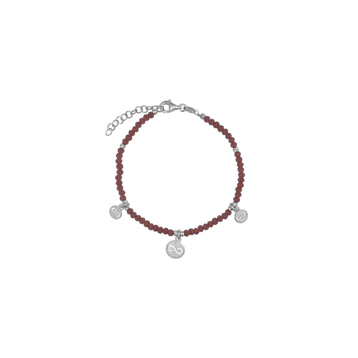 PULSERA PIEDRAS COLORES INFINITOS COLGANDO - PU5446R/01