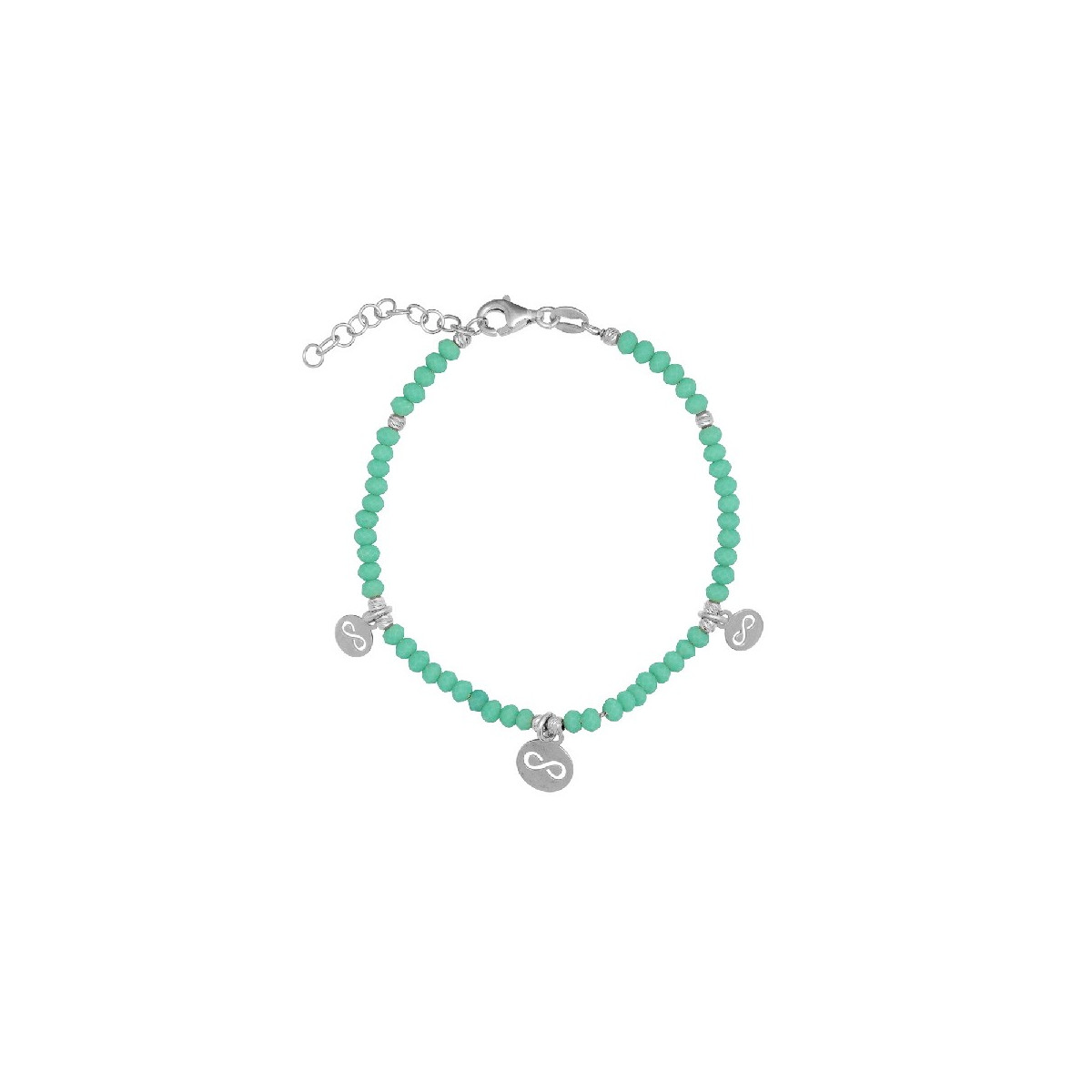 PULSERA PIEDRAS COLORES INFINITOS COLGANDO - PU5446R/15