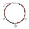 PULSERA PIEDRAS COLORES INFINITOS COLGANDO - PU5446R/24