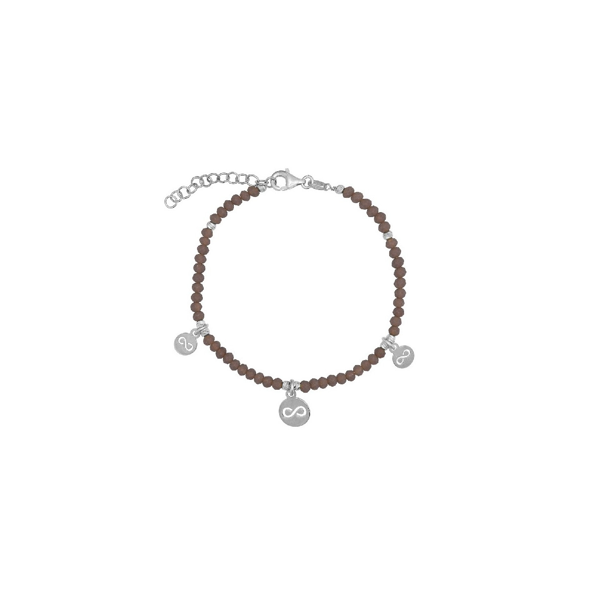 PULSERA PIEDRAS COLORES INFINITOS COLGANDO - PU5446R/25