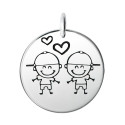 MEDALLA 2 NIÑOS - CO2278