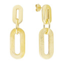 PENDIENTE 2 ESLABONES OVALES PRESION - PE6093CH