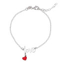 PULSERA LOVE + CORAZON ESMALTE - PU5471R