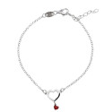 PULSERA CORAZON + CORAZON ESMALTE - PU5474R