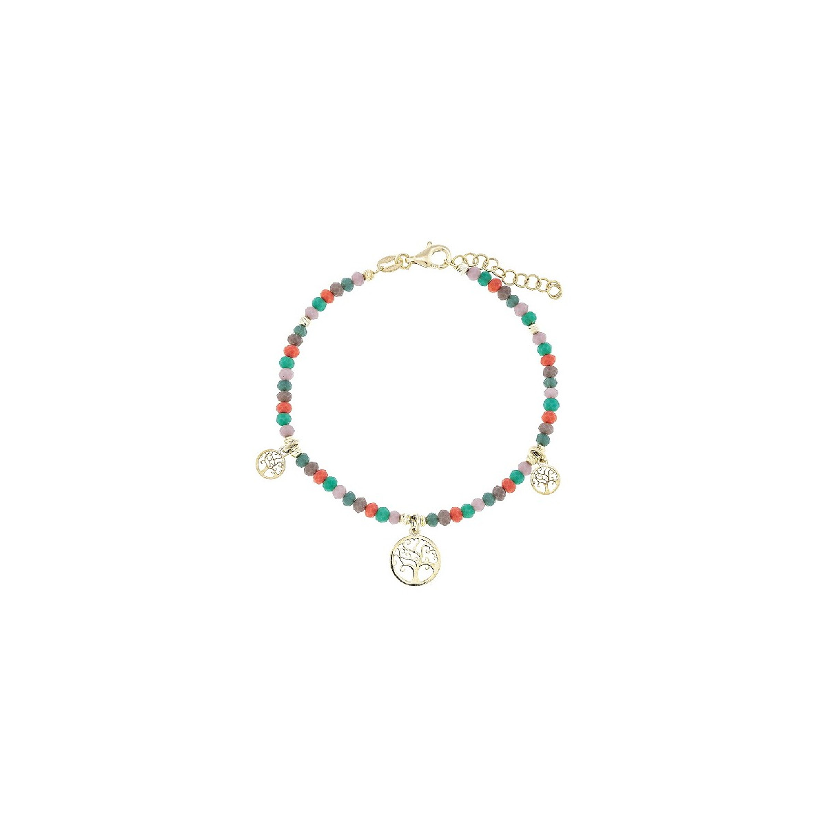 P. PIEDRAS COLORES + ARBOLES VIDA COLGAN - PU5447CH/24
