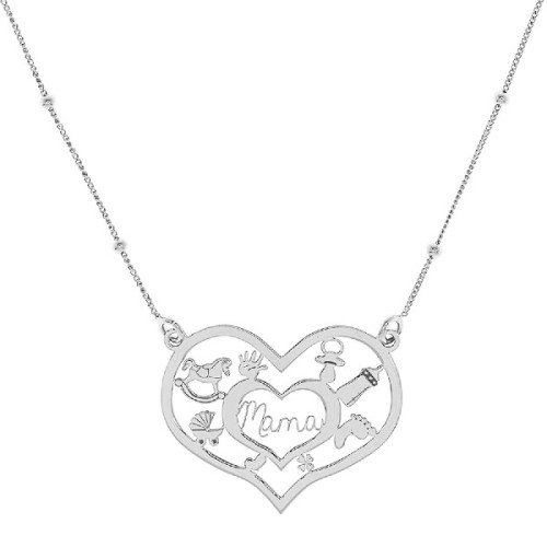 GARGANTILLA CORAZON CORAZON MAMA - GA1790R