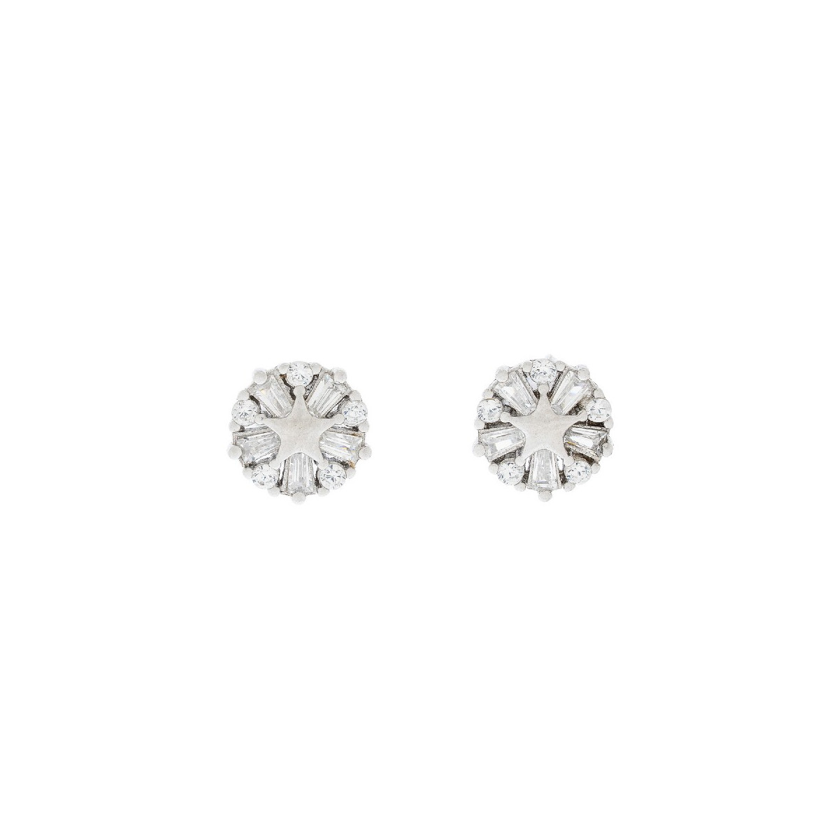PENDIENTE REDONDO BAGUETTE - PE5625/04