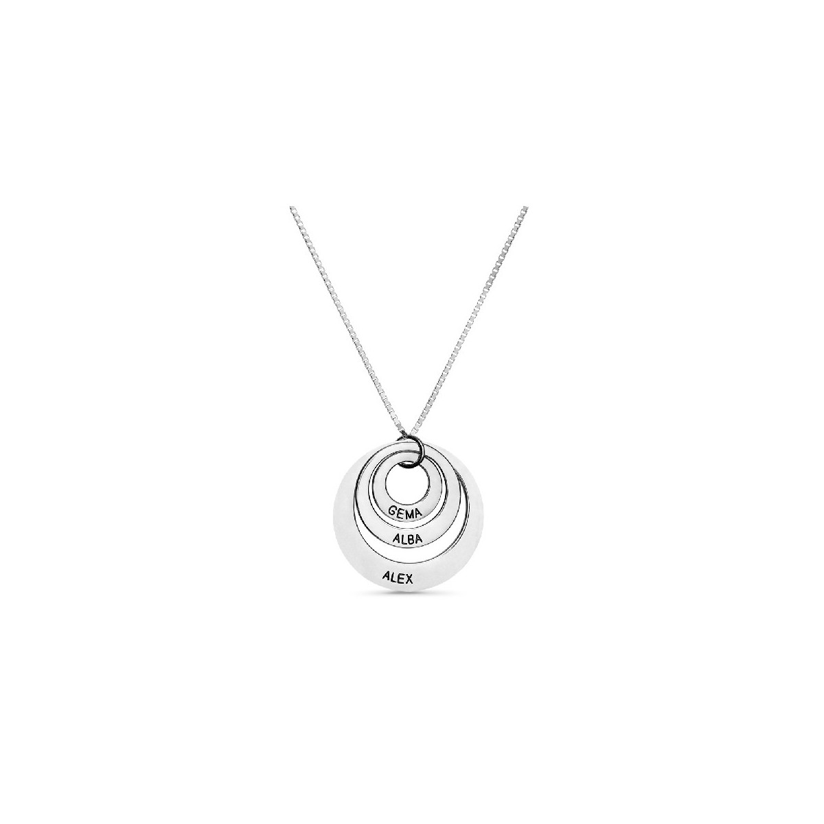 COLGANTES TRES AROS DISMINUCION PERSONALIZADO - CO2560