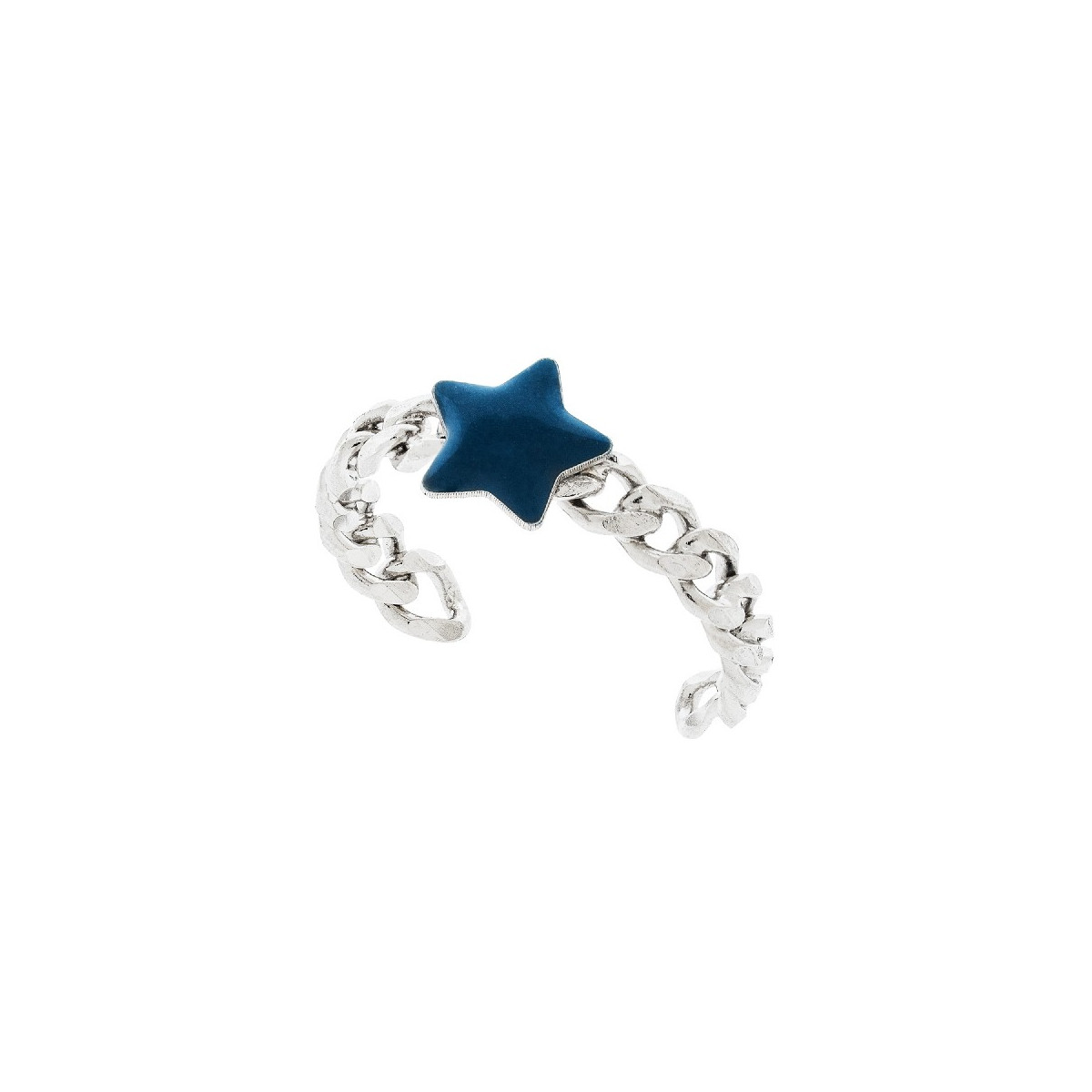 ANILLO BARBADO ESTRELLA ESMALTE - SO1562R/18