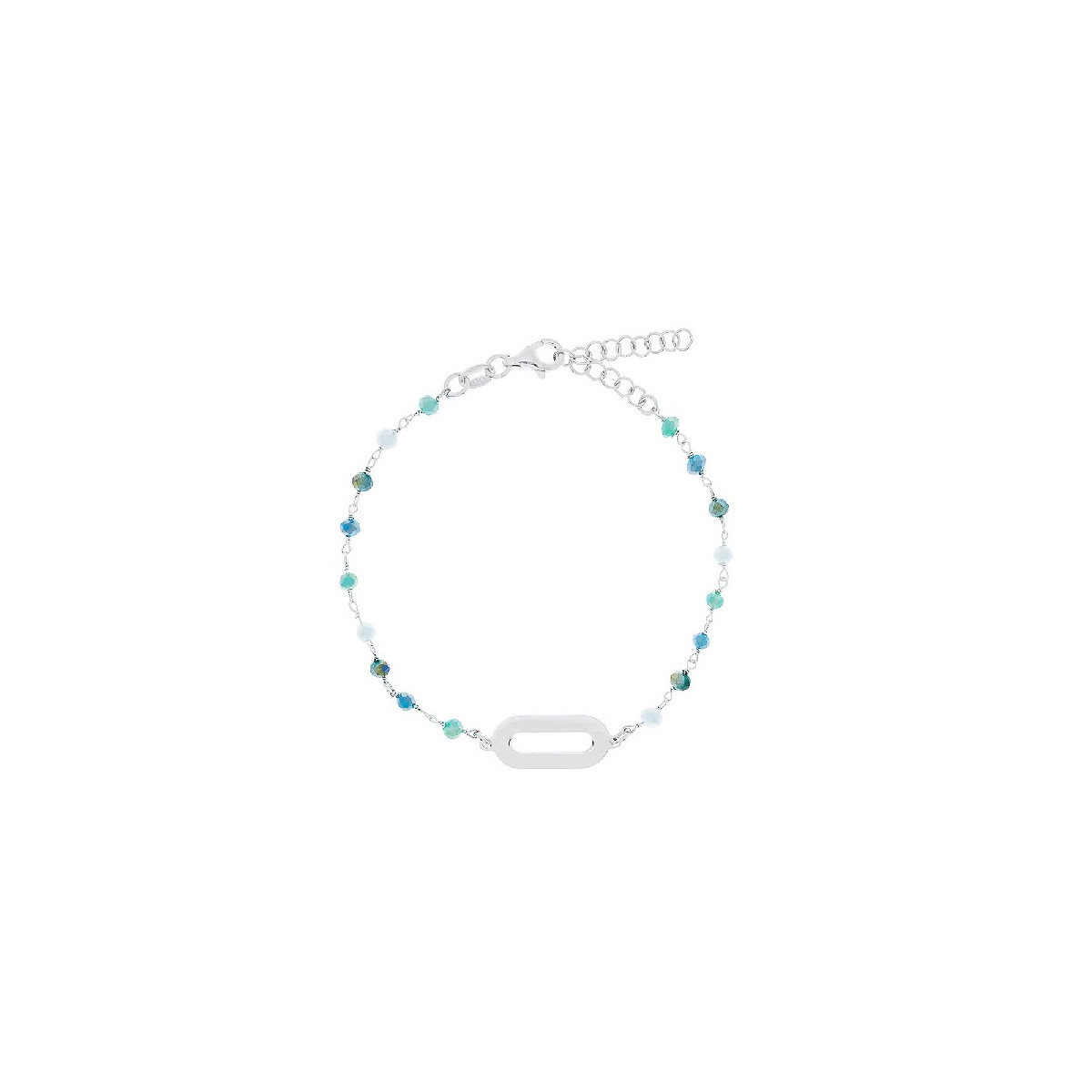 P. PIEDRAS TONOS AZULES CENTRO OVAL - PU5540R/03