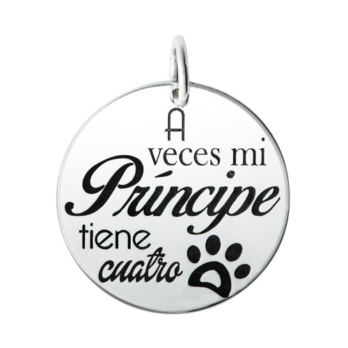 MEDALLA A VECES MI PRINCIPE TIENE 4PATAS - CO2598