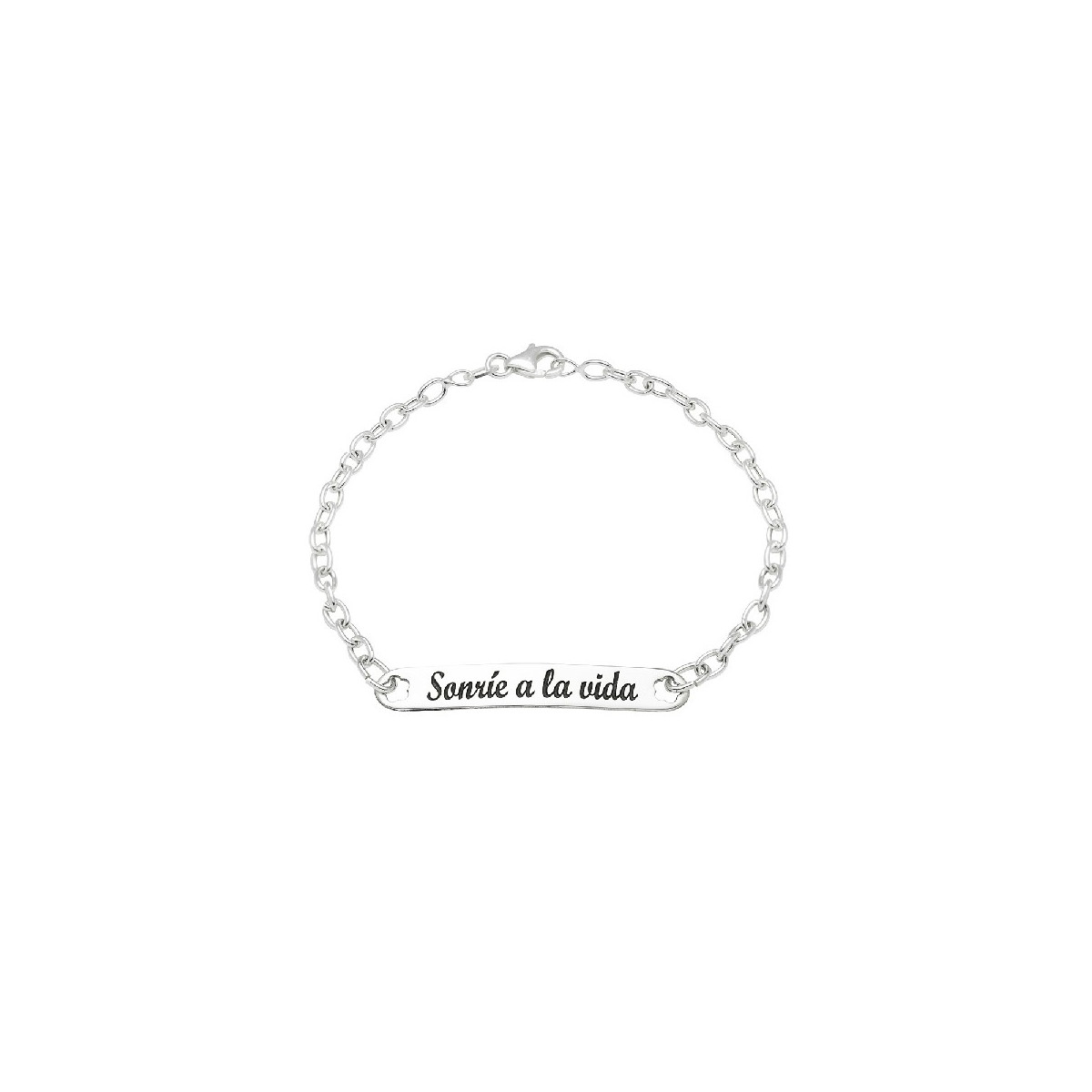 PULSERA MENSAJE SONRIE A LA VIDA - PU3951