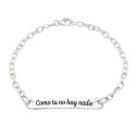PULSERA MENSAJE COMO TU NO HAY NADIE - PU3953