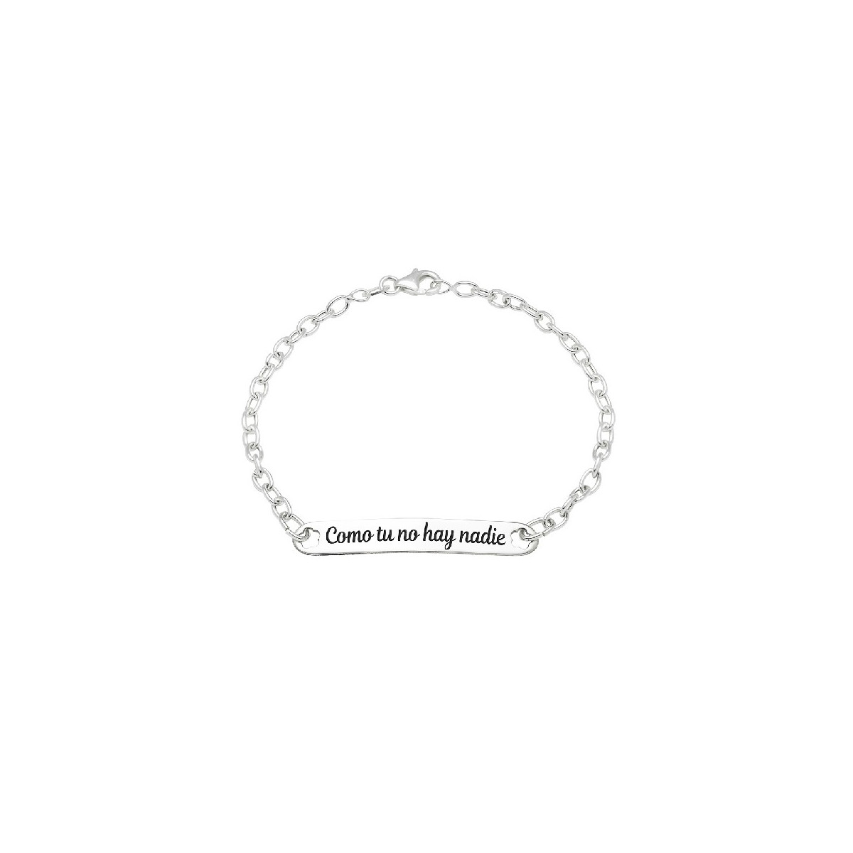 PULSERA MENSAJE COMO TU NO HAY NADIE - PU3953