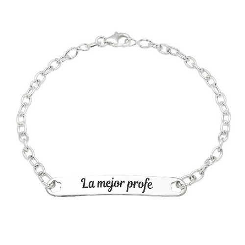 PULSERA MENSAJE LA MEJOR PROFE - PU3957