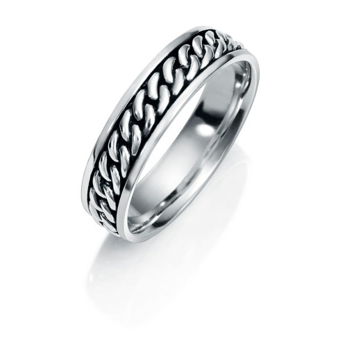 ANILLO HOMBRE CADENA ENVEJECIDO - SO1268
