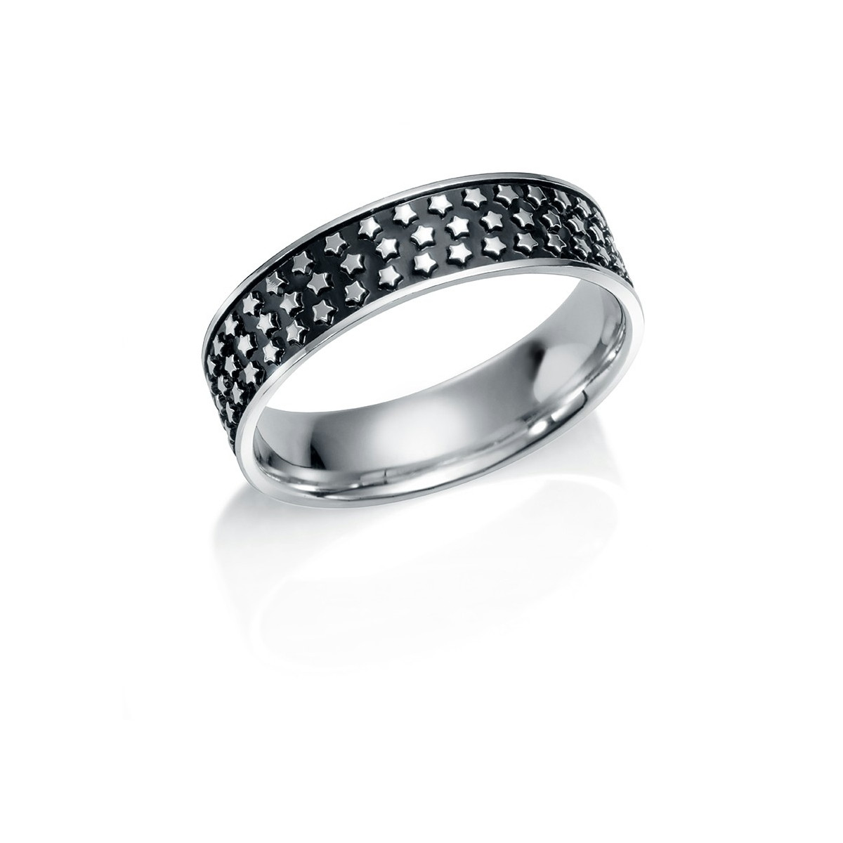 ANILLO HOMBRE ESTRELLAS ENVEJECIDO - SO1271