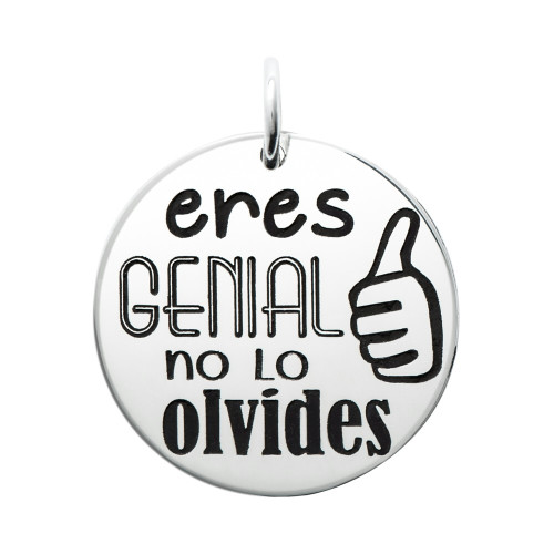 MEDALLA ERES GENIAL NO LO OLVIDES - CO2599